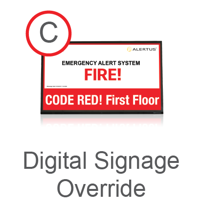 Digital Signage Override